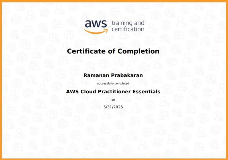 AWS Cloud Certificate